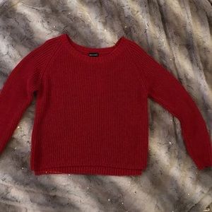 Red sweater
